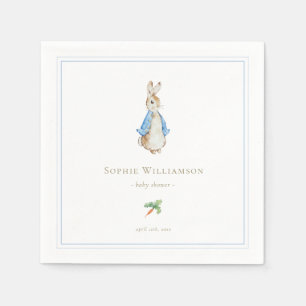 Serviette En Papier Classic Pierre le Baby shower lapin