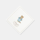 Serviette En Papier Classic Pierre le Baby shower lapin (Coin)