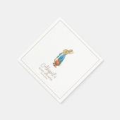 Serviette En Papier Classic Pierre le Baby shower lapin (Coin)
