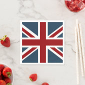Serviette En Papier Classic Union Jack Flag (En situation)