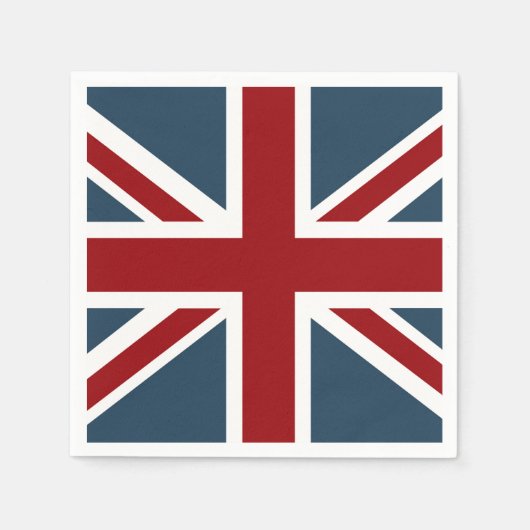 Serviette En Papier Classic Union Jack Flag (Devant)