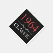 Serviette En Papier Classique 1964 60e anniversaire (Coin)