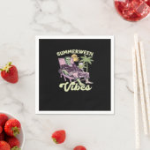Serviette En Papier Classique d'Halloween de Summerween Vibes (En situation)