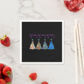 Serviette En Papier Classique Peekaboo Reindeer (En situation)