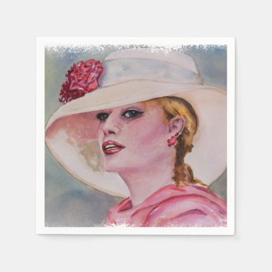 SERVIETTE EN PAPIER CLASSY GARDEN PAPIER NAPKINS (Devant)