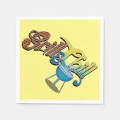 Serviette En Papier Classy Grillin' (Devant)
