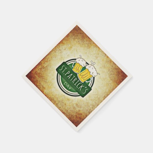 Serviette En Papier Classy Irish, St. Patrick's Day (Coin)