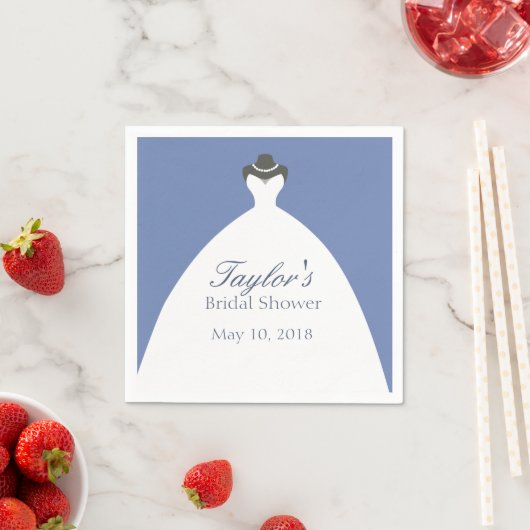 Serviette En Papier Classy Mariage Gown (En situation)