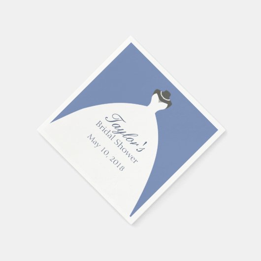 Serviette En Papier Classy Mariage Gown (Coin)