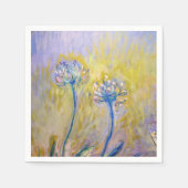 Serviette En Papier Claude Monet - Agapanthus (Devant)
