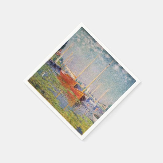 Serviette En Papier Claude Monet - Argenteuil (Coin)