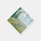 Serviette En Papier Claude Monet - Champs de pavot près d'Argenteuil ( (Coin)