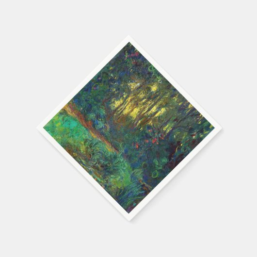 Serviette En Papier Claude Monet - Coin d'un étang avec des Nénuphars (Coin)