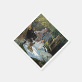 Serviette En Papier Claude Monet - Déjeuner sur l'herbe, panneau droit (Coin)