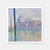 Serviette En Papier Claude Monet - Grand Canal, Venise (Devant)
