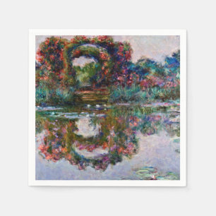 Serviette En Papier Claude Monet - Le Jardin Des Artistes À Giverny