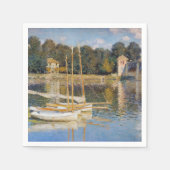 Serviette En Papier Claude Monet - Le pont Argenteuil (Devant)