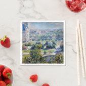 Serviette En Papier Claude Monet - Les Jardins des Tuileries (En situation)