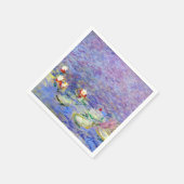Serviette En Papier Claude Monet - Lys d'eau (Coin)