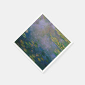 Serviette En Papier Claude Monet - Lys d'eau (Coin)