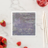 Serviette En Papier Claude Monet - Lys d'eau (En situation)