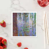 Serviette En Papier Claude Monet - Lys d'eau (En situation)