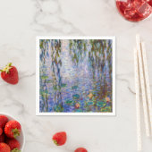 Serviette En Papier Claude Monet - Lys d'eau (En situation)
