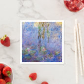 Serviette En Papier Claude Monet - Lys d'eau (En situation)