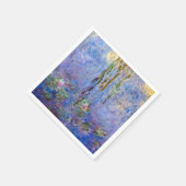 Serviette En Papier Claude Monet - Lys d'eau (Coin)