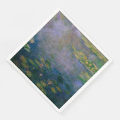 Serviette En Papier Claude Monet - Lys d'eau (Coin)