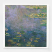 Serviette En Papier Claude Monet - Lys d'eau (Devant)
