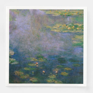 Serviette En Papier Claude Monet - Lys d'eau