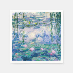 Serviette En Papier Claude Monet - Nénuphars