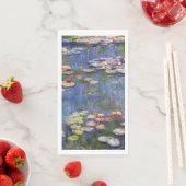 Serviette En Papier Claude Monet - Nymphéas / Nymphéas (En situation)