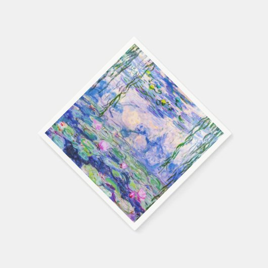 Serviette En Papier Claude Monet - Nymphéas / Nymphéas 1919 (Coin)