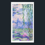 Serviette En Papier Claude Monet - Nymphéas / Nymphéas 1919<br><div class="desc">Nymphéas (W.1852) - Claude Monet,  Huile sur toile,  1916-1919</div>