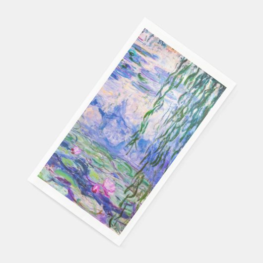 Serviette En Papier Claude Monet - Nymphéas / Nymphéas 1919 (Coin)