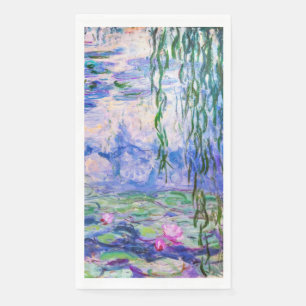 Serviette En Papier Claude Monet - Nymphéas / Water Lilies 1919