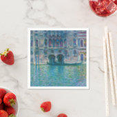 Serviette En Papier Claude Monet - Palazzo da Mula (En situation)