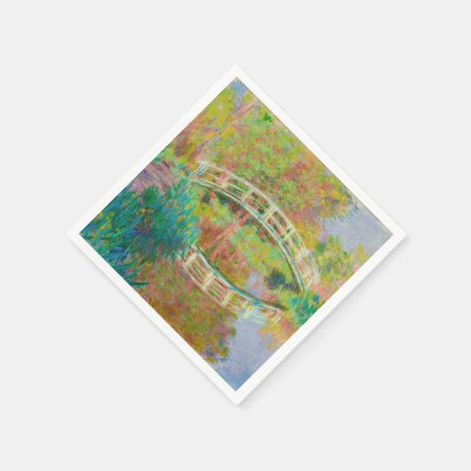 Serviette En Papier Claude Monet - Pont Japonais, Giverny (Coin)