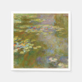 Serviette En Papier Claude Monet - Water Lily Pond 1917 (Devant)