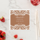 Serviette En Papier Clay Talavera Carrelage espagnol Fiesta Bridal Bru (En situation)
