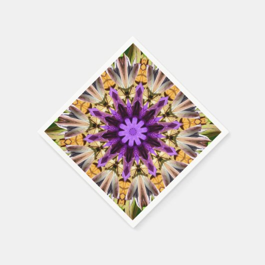 SERVIETTE EN PAPIER CLEMATIS (Coin)