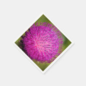 Serviette En Papier Closeup de chardon de lait (Coin)