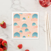 Serviette En Papier Cloud Neuf Vibes (En situation)