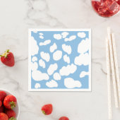 Serviette En Papier Clouds Blue Sky Clouds Party (En situation)
