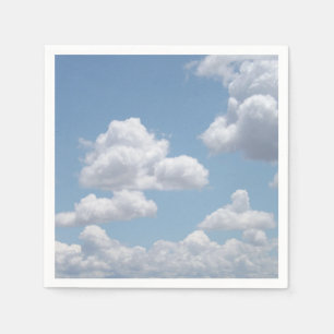 Serviette En Papier Clouds en papier à conte de fées serviettes