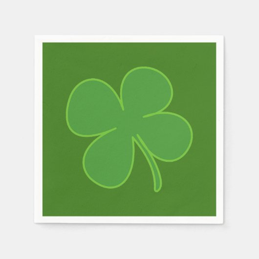 Serviette En Papier Clover (Devant)