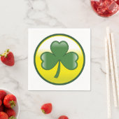 Serviette En Papier Clover (En situation)