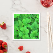 Serviette En Papier Clover irlandais (En situation)